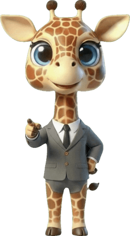デジライズ公式キャラクター(キリン)